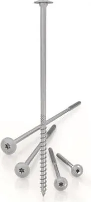 Immagine prodotto di TBS Viti per legno. TH T40 8 x 80 ZB con testa a piastra / conf. da 50