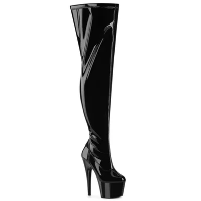 Produktbild von ADORE-3000WCF Damen Boots von Pleaser, Schwarz EU 42, US 12