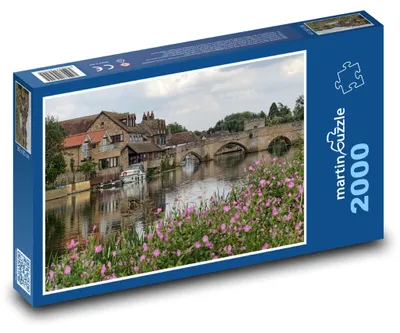 Obrázok produktu pre Puzzle 2000 Rieka a most v Cambridgeshire - martinpuzzle