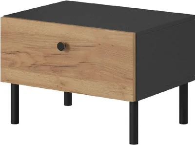 Produktbild von Nachttische DECO D eiche craft gold/ anthrazit