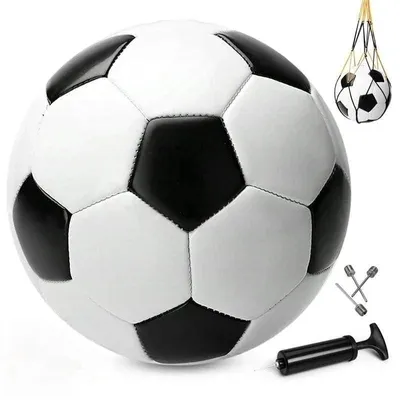 Productafbeelding van Voetbal Maat 3, Zwart en Wit