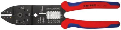 Produktbild von Crimpzange L.230mm 0,5-6 (AWG 20-10) mm² KNIPEX