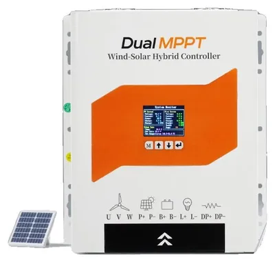Produktbild von Hybrid-Ladecontroller, Effizientes Energiemanagement, Langlebiges Design, 12V 24V 48V AUTO-a, 6000W Wind-a, 1000W Solar, Externer Wind-Solar-Hybrid-a