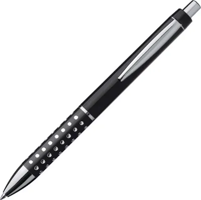 Produktbild von 10 Kugelschreiber / "Glitzer" / Farbe: schwarz