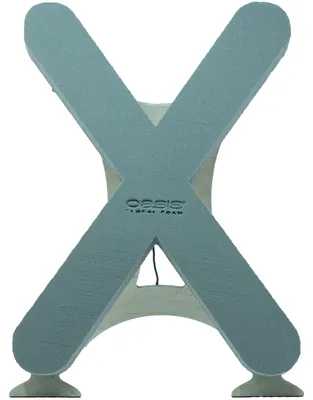 Produktbild von OASIS Steckschaum BIOLINE Buchstabe X 37cm Steckmasse Steckschwamm