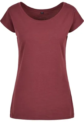 Productafbeelding van Build Your Brand: Basic dames T-shirt met wijde hals