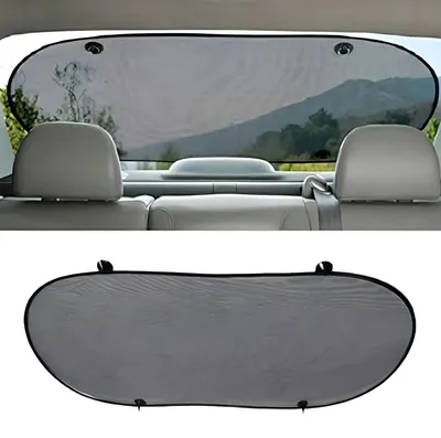Image de Protection solaire pour fenêtre arrière, stores de pare-soleil universels pour voitures