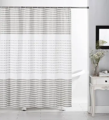 Obrázok produktu pre Sprchový záves geometrický PEVA 180x180cm HOMLA