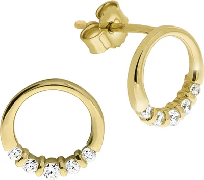 Produktbild von Celesta Gold Ohrring 375/- Gelbgold Zirkonia