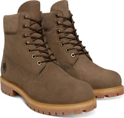 Produktbild von Timberland - Men's Premium 6in Waterproof Boot 0A1U8V Olive Nubuck Braun Stiefel Herren Größe 50 (UK14.5) (USM15)