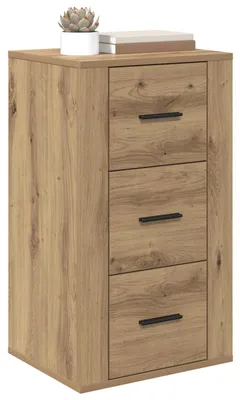 Zdjęcie produktu dla vidaXL Kredens dębowy Artisan 40 x 33 x 70 cm materiał drewnopochodny
