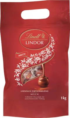 Produktbild von Lindt Schokokugel Lindor 14769 Milch 1kg