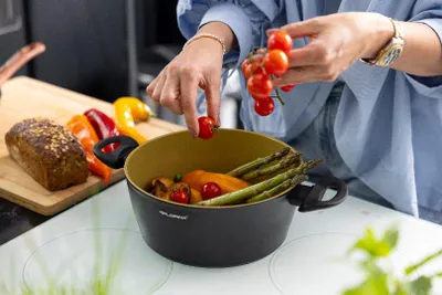 Obrázok produktu pre Florina AmVegan hliníkový hrniec, priemer 20 cm, objem 2,1 l, od Mateusza Gesslera