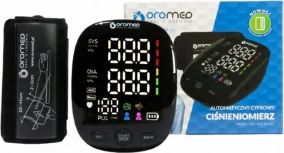 Zdjęcie produktu dla Ciśnieniomierz elektroniczny naramienny Oromed ORO-N12 SMART