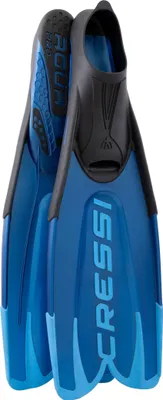 Produktbild von Cressi Agua Schwimmflossen Erwachsene, Vollfußflossen, Blau, 44/45
