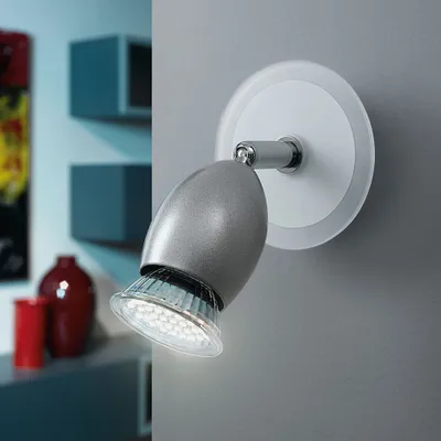 Produktbild von EGLO LEONESSA, Strahler Oberflächenbeleuchtung, GU10, 1 Glühbirne(n), LED, 3000 K, Silber