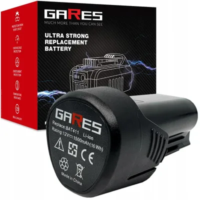 Zdjęcie produktu dla Gares Wkład do Akumulatora Bosch GSR 10,8-2-LI 2607336013 CLPK30-120 | 10,8 V 1.5 Ah Li-Ion | Pakiet Ogniw do Regeneracji | Wysoka Wydajność Gares®