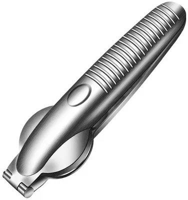 Produktbild von Walnussknacker aus Edelstahl - Antislip-Griff - Ergonomische Form - Für Walnüsse/Pflaumen - Bequem im Gebrauch