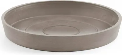 Produktbild von Ecopots Untersetzer rund 15 für Blumentopf - L 15 cm x B 15 cm x H 2,5 cm - Innen- und Außenbereich