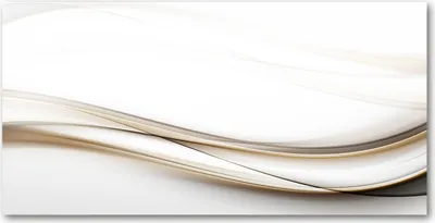 Produktbild von Tulup® Leinwandbild -100x50 cm - Wandkunst - Drucke auf Leinwand - Leinwanddruck  - Kunst: modern & klassisch - Beige - Abstrakte Wellen