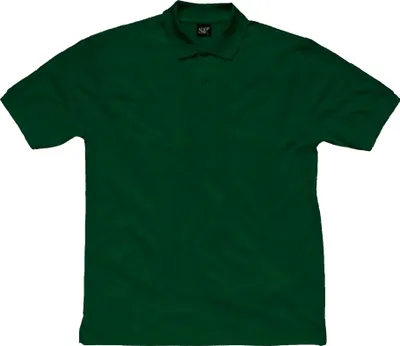 Produktbild von SG Damen Poloshirt, Kurzarm, 100% Baumwolle BC1082 (M) (Flaschengrün)