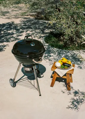 Produktbild von BBQ SMOKEY KETTLE - Holzkohle-Smoker-Grill mit Ascheauffangbehälter
