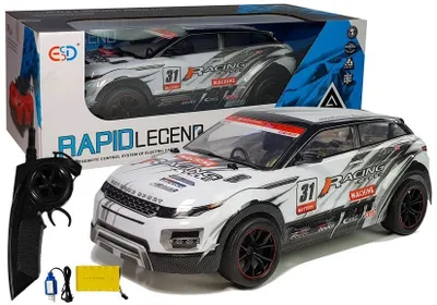 Zdjęcie produktu dla Auto Rajdowe Zdalnie Sterowane 1:10 Białe R/C