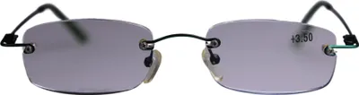 Produktbild von Lesebrille Grün + 3.50