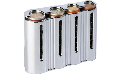 Produktbild von Sumex EUROBOX Münzhalter für Euro-Münzen, aus Metall
