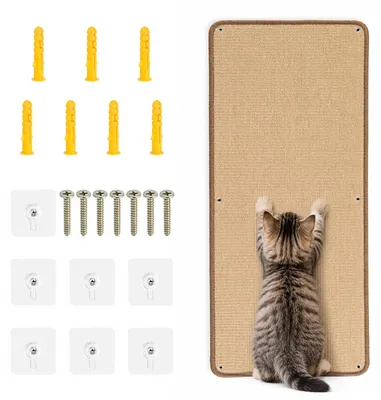 Image de Omgoods - Tapis en sisal pour chats, 40 x 100 cm