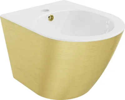 Immagine prodotto di Mexen Lena bidet sospeso, bianco/oro motivo linee - 35224807
