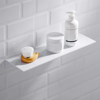 Produktbild von Praktisches Badezimmerregal - Raumaluminium - 1 Stück - 30 cm x 11,5 cm x 3 cm