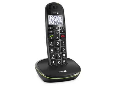 Image de doro 380105 doro PhoneEasy 110 Schnurlostelefon schwarz