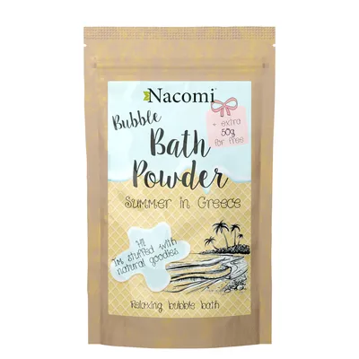 Obrázek produktu pro Nacomi Puder do kąpieli greckie lato, 150g