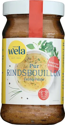 Produktbild von WELA - Rindsbouillon 'Pur' 1/2