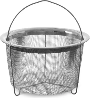 Obrázok produktu pre Orion | Fritovací kôš na hranolky - 21,5 X 13 cm - Nerezová oceľ - Praktická rukoväť - Kuchynské potreby