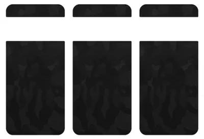 Produktbild von apgo Rückseite Schutzfolie, Skin, kompatibel mit Google Pixel 8, Hinten Displayschutzfolie aus Vinylfolie, kratzfest, einfache Montage - Schwarzes Tarnmuster