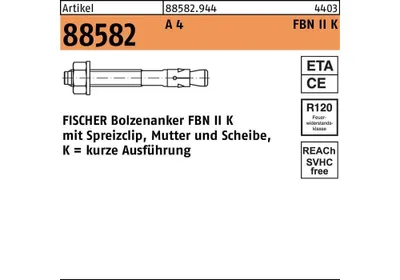 Produktbild von Bolzenanker R 88582 FBN II 16/ 15K A 4