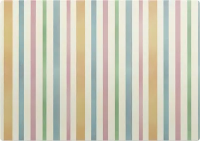 Produktbild von Pastellstreifen – Bodenschutzmatte – Rutschfest – Schutzmatte für Büro – Vinylmatte – Stuhlunterlage  –100 x 70 cm