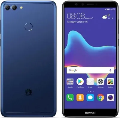 Obrázek produktu pro Huawei Y9 2018 FLA-L21 Blue 32GB/3GB LTE DualSim Android Smartphone