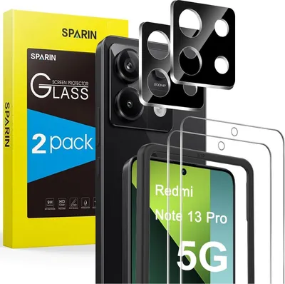 Immagine prodotto di Proteggi schermo in vetro blindato Xiaomi Redmi Note 13 Pro 5G 9H Durezza Antigraffio