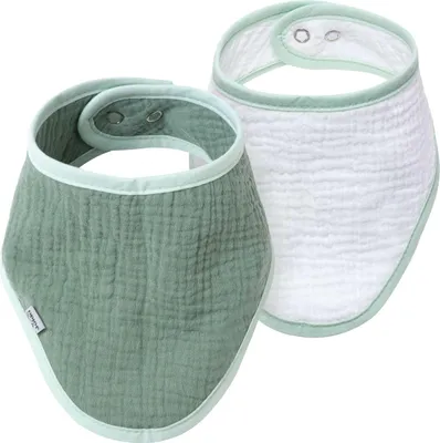 Produktbild von Musselin Halstuch (2 St.) - Sage
