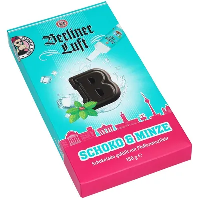 Produktbild von Berliner Luft Schoko & Minze 150g
