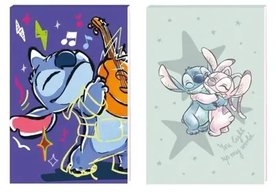 Zdjęcie produktu dla Notes A7/30K z poddrukiem Stitch (16szt) - Beniamin