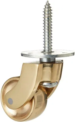 Immagine prodotto di Ruote orientabili con fissaggio a vite, ottone, BH01574
