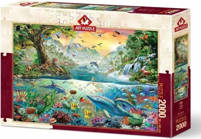 Produktbild von ART PUZZLE Puzzle Utopia 2000 Teile