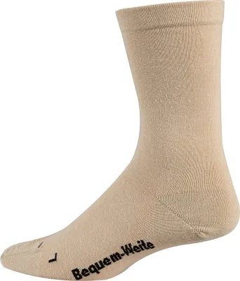 Produktbild von FussFreunde 4 Paar Gesundheitssocken in Trichterform EXTRA-BREIT für Problemfüße, Beige, Größe 43-46