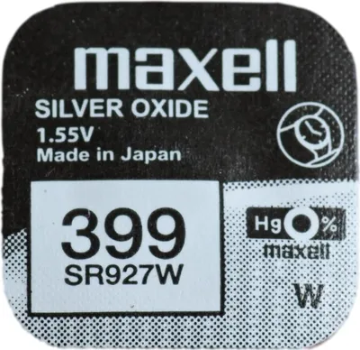 Produktbild von Maxell SR927W Knopfzelle 1,55Volt 55mAh SIOXID Batterie