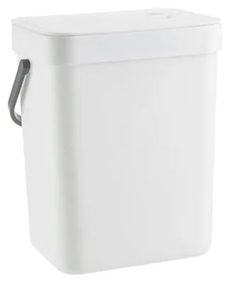 Immagine prodotto di Piccolo contenitore per il compostaggio da cucina, 3 l, contenitore per i rifiuti domestici, piano di lavoro con coperchio per il compostatore