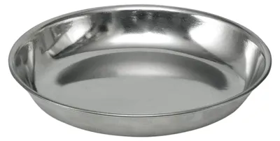 Produktbild von Flacher Edelstahlnapf Ø 12,5 cm, 0,20 l